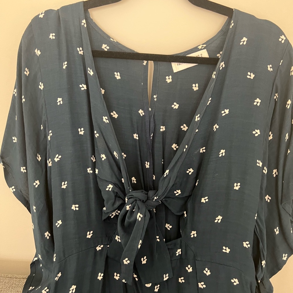 Faithful by Anthropologie Floral Cutout Midi Dress - Picture 2 of 5